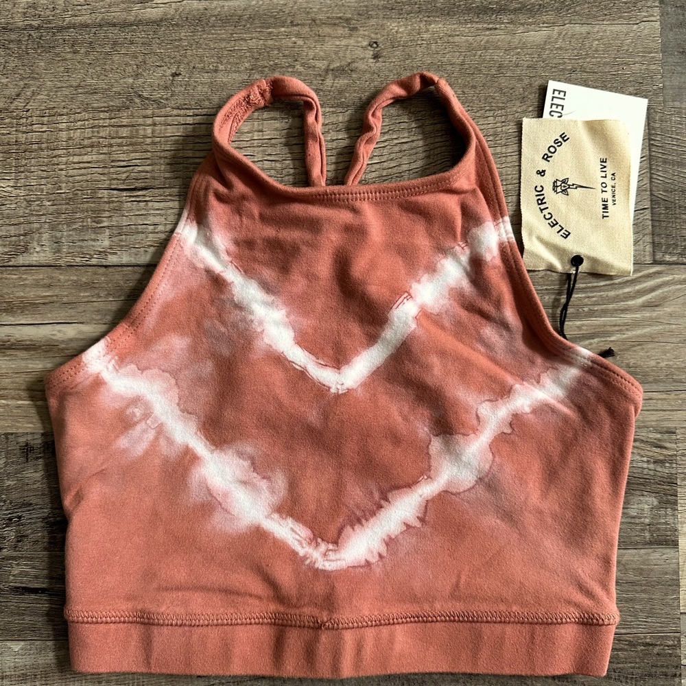 Electric & Rose Bra Top NWT
